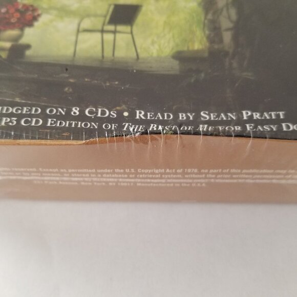 Nicholas Sparks THE BEST OF ME 2011 8 CD Set Unbridged Sean Pratt NEW SEALED - Picture 2 of 8